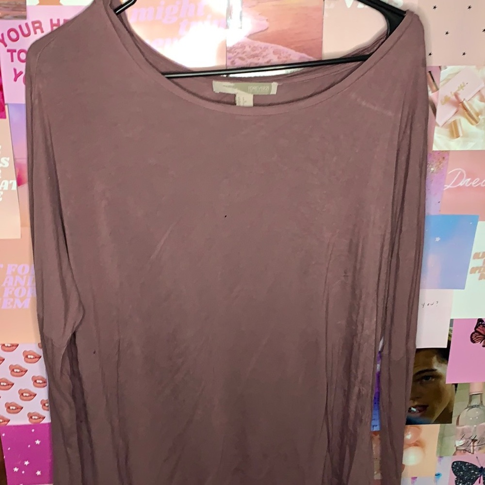 purple longsleeve